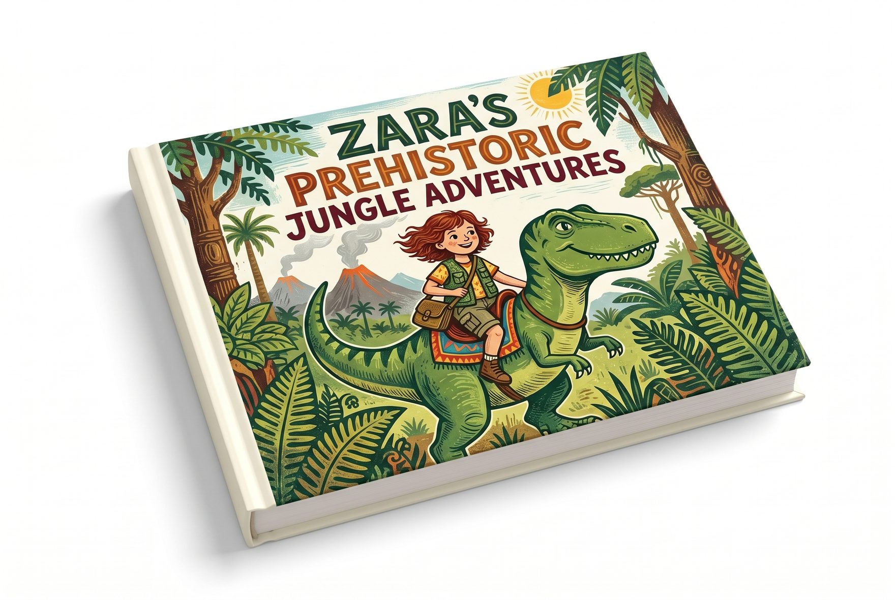 Zara's personalised storybook cover