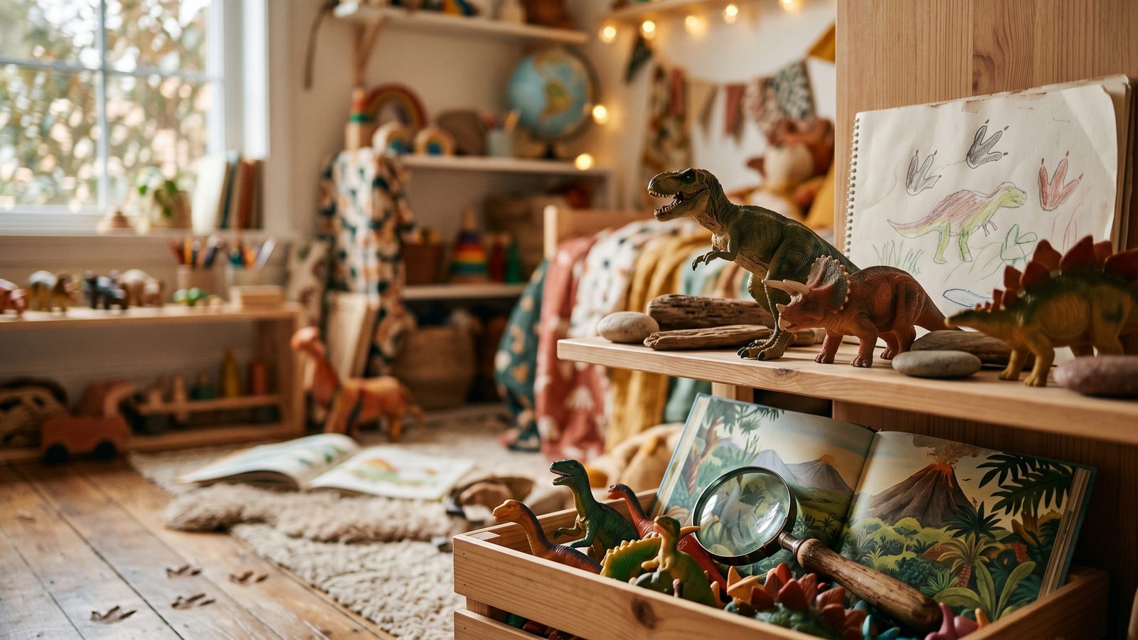 Why Are Kids So Obsessed With Dinosaurs? The Science Behind 'Intense Interests' — illustration