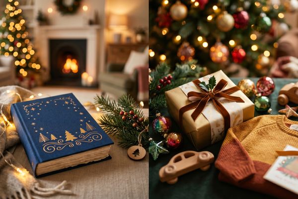 Gepersonaliseerd verhalenboek versus speelgoed, kleding en cadeaubonnen: wat grootouders deze kerst écht zouden moeten geven