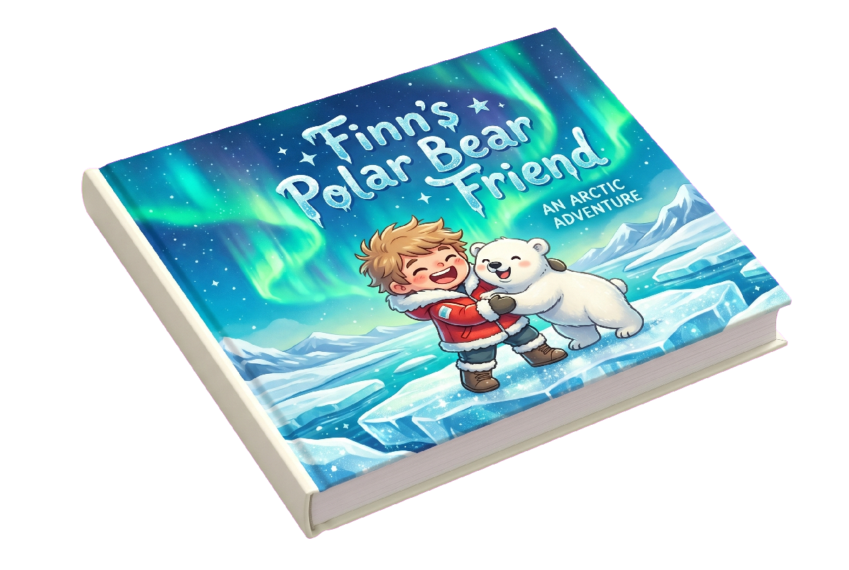 Finn's personalised storybook cover