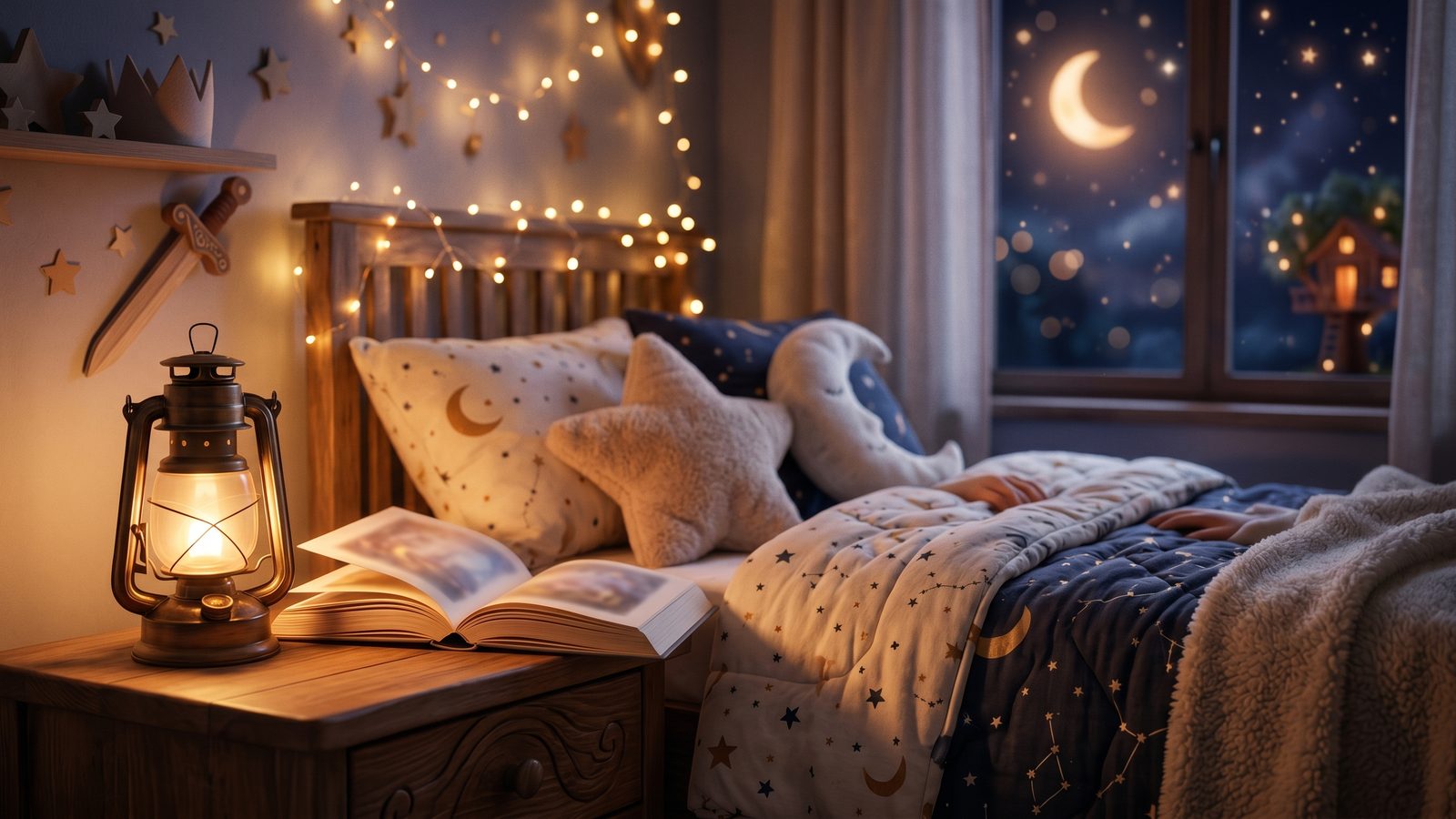 Bedtime Stories That Build Confidence: How Seeing Themselves as the Hero Changes Kids β illustration